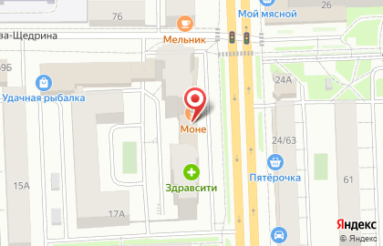 ОАО Банкомат, АКБ Московский индустриальный банк на карте