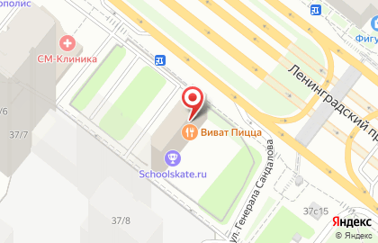 Кофейня Take and Wake на Ленинградском проспекте на карте