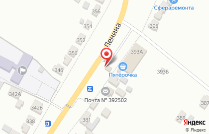 Магазин Жупиков в Тамбове на карте
