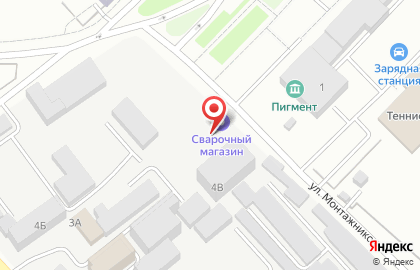 ООО СтройЭнергоМонтаж на улице Монтажников на карте