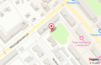 Мегаполис на Молодёжной улице на карте