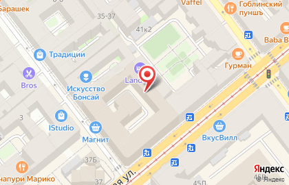 Панорама в Спасском переулке на карте