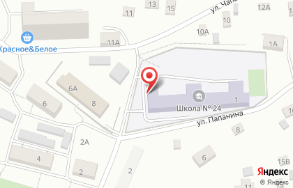 Клуб робототехники РобоТрек на улице Папанина на карте