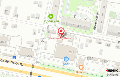 Детская клиника Новомед на карте