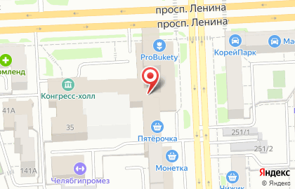 Компьютерная Академия TOP на проспекте Ленина на карте