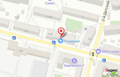 Магазин отделочных материалов и сантехники в Октябрьском районе на карте