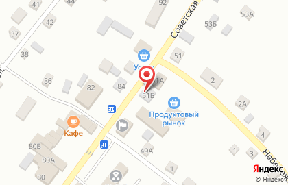Магазин одежды и обуви, ИП Бакеева Р.Б. на карте