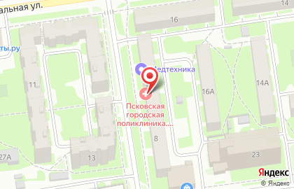 Стоматология на ул. Киселёва, 8 на карте