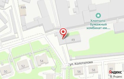 Стокс на улице Колотилова на карте