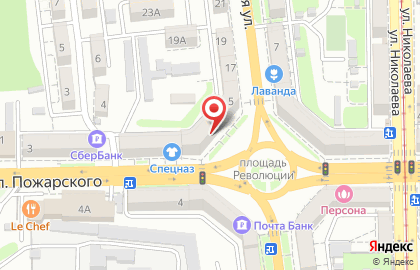 Магазин парфюмерии и косметики Нота сердца на улице Пожарского на карте