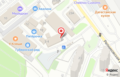 Магазин овощей и фруктов В1 на карте