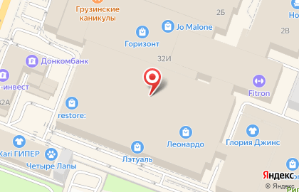 Магазин одежды Calvin Klein Jeans на проспекте Михаила Нагибина на карте