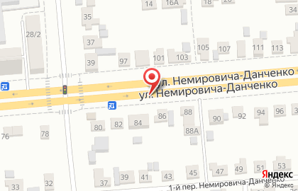 Рено-Лидер на улице Немировича-Данченко на карте