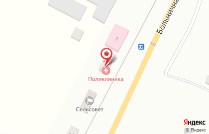 Рассказовская центральная районная больница на Больничной улице на карте