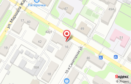 Продовольственный магазин в Иваново на карте