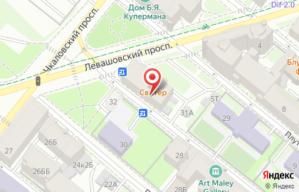 Кофейня-кондитерская Dessert market в Петроградском районе на карте