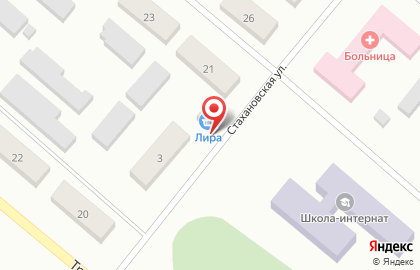 Магазин Лира плюс на карте