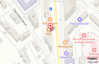 Магазин Сагаан Дали в Советском районе на карте