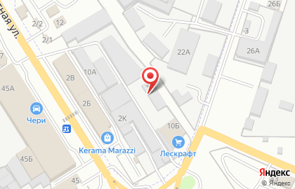 Транспортная компания ТАТ в Ставрополе на карте