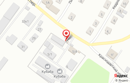 Магазин Почти готово в Краснодарском переулке на карте