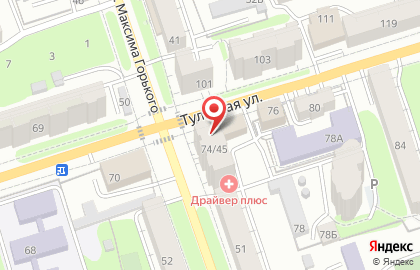 Магазин Красное & Белое в Калуге на карте