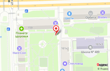 Диана в Московском районе на карте