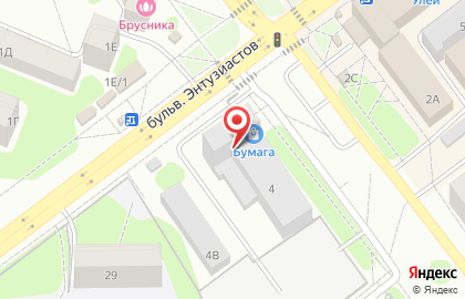 Торговая компания ТД Люкс Тамбов на карте