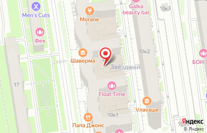 Tez Tour на Пулковской улице на карте