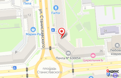 Чайный магазин UNO на улице Станиславского на карте