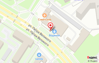 Таверна в Сосновом Бору на карте