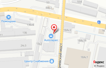 Пункт авторазбора АвтоДжапан в Первореченском районе на карте