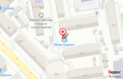 Продуктовый магазин Якутяночка-2 на карте