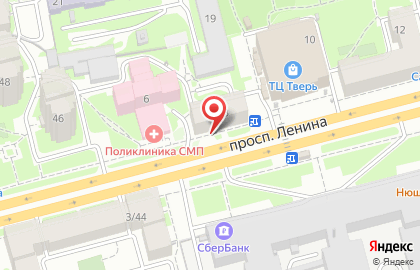 Сеть аптек, ЗАО Фарминторг на проспекте Ленина на карте