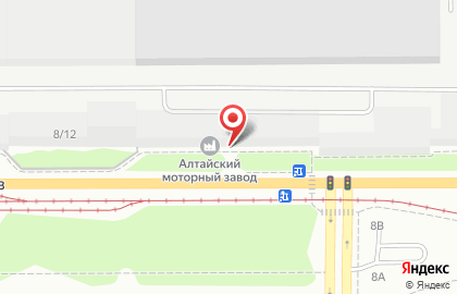 ОАО Алтайский моторный завод на карте