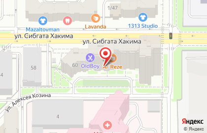 Компания Капитал в Ново-Савиновском районе на карте