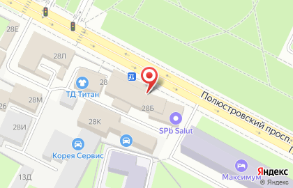 Страховая компания РЕСО-Гарантия на Полюстровском проспекте на карте