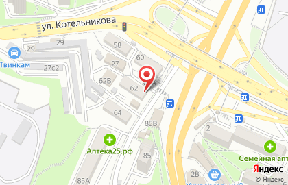 Банкомат Приморье во Владивостоке на карте
