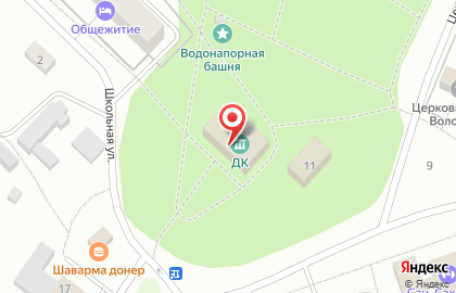 Библиотека семейного чтения посёлка Сахарово на улице Маршала Василевского на карте