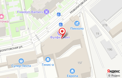 Добрый Дом на Новолитовской улице на карте