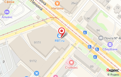 Гипермаркет Магнит в Оренбурге на карте