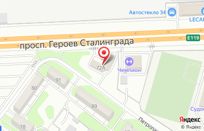 Автомойка самообслуживания ECO в Красноармейском районе на карте