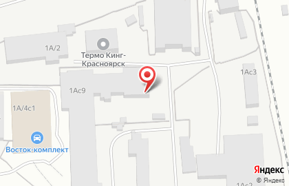 Торгово-производственная компания Сибрамка на Полевой улице на карте