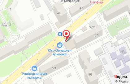 Зоомагазин и киоск Зверье мое в Ленинском районе на карте