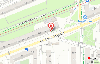 Магазин женской одежды Феличе на карте