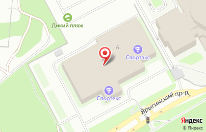 Школа акробатики и батутного спорта для взрослых на карте