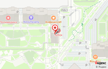 Стоматологическая клиника Зубок на карте