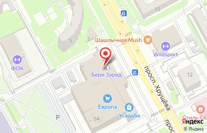 Банкомат Газпромбанк, филиал в г. Курске в Центральном округе на карте
