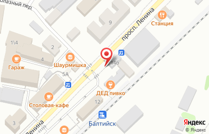 Зоомагазин Мой питомец на проспекте Ленина на карте