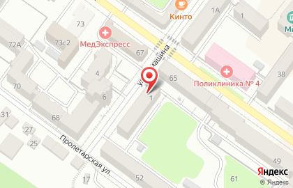 ОАО РОСНО-МС в Советском районе на карте