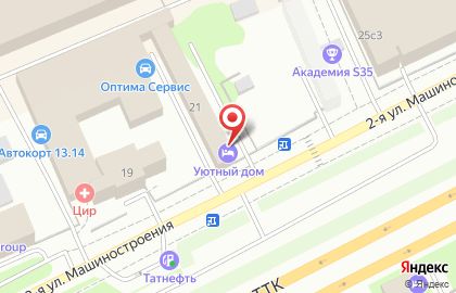 Общежитие Радушие в Москве на карте